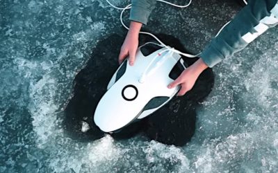 Underwater Drone Helps Ice Anglers Find Smallmouth Bass