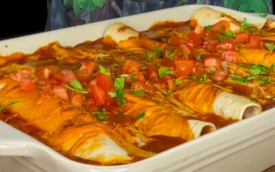 Wild Game Recipe: Shredded Venison Enchiladas